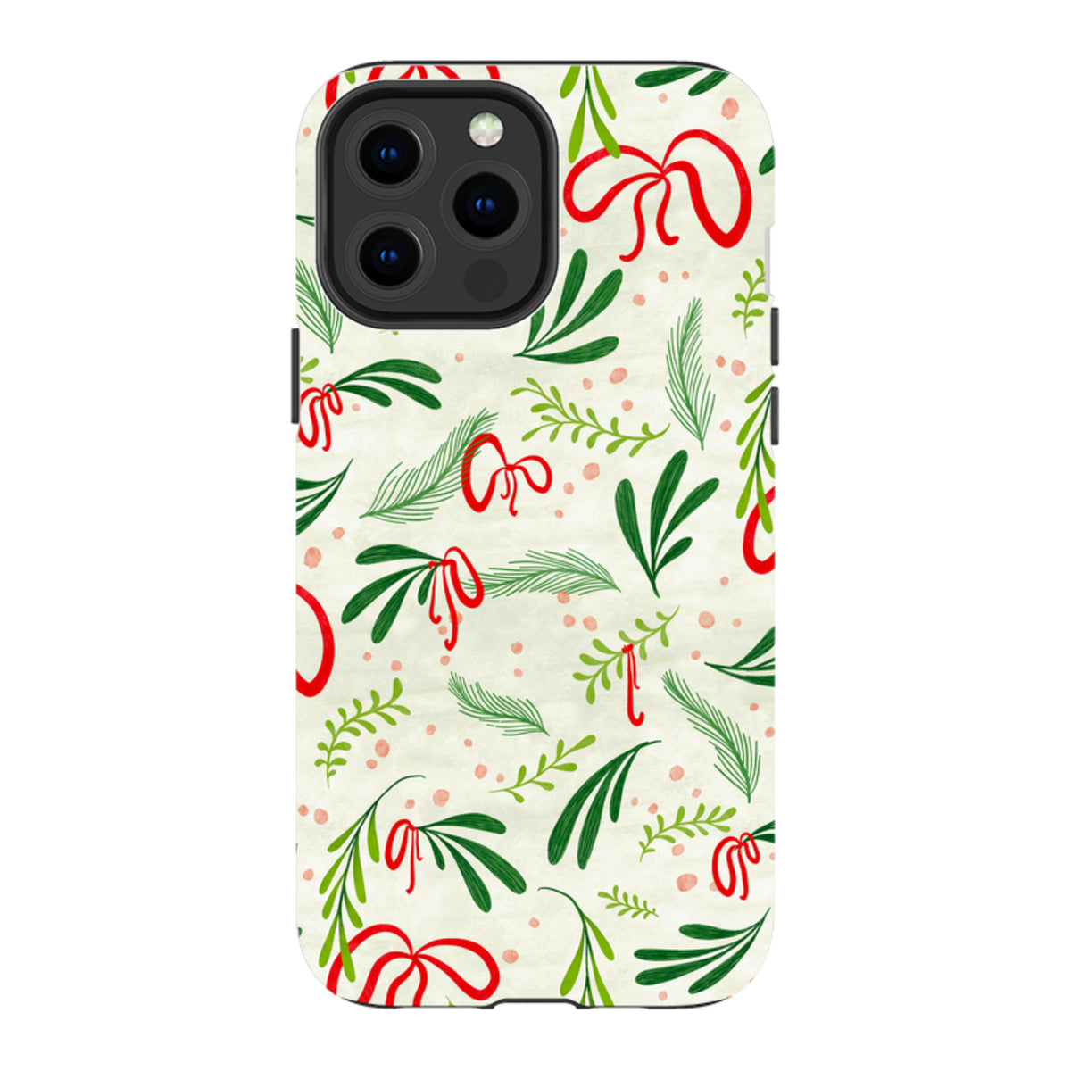 iPhone MagSafe Tough Case -  Christmas Bows By Katherine Quinn