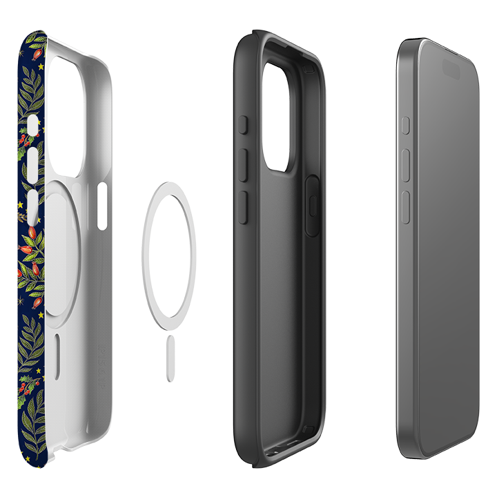iPhone MagSafe Tough Case - Christmas Garden By Catherine Rowe
