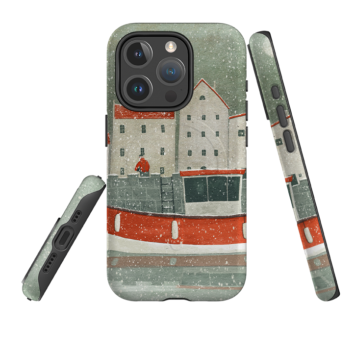 iPhone MagSafe Tough Case -  Christmas Harbour By Maja Lindberg