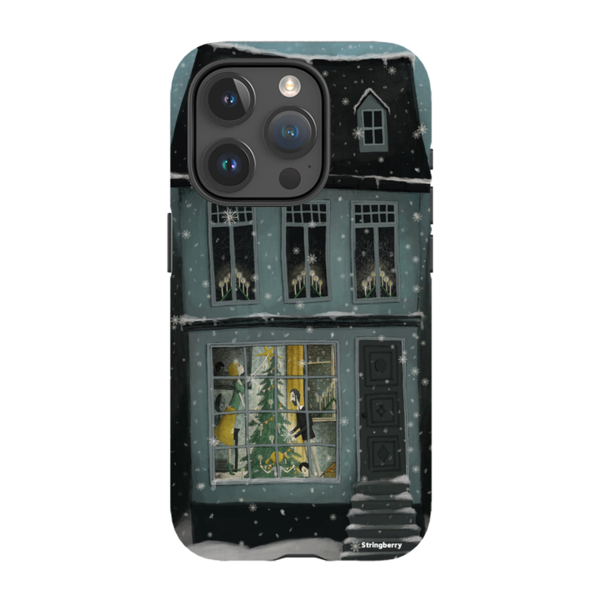 iPhone MagSafe Tough Case - Christmas House By Maja Lindberg