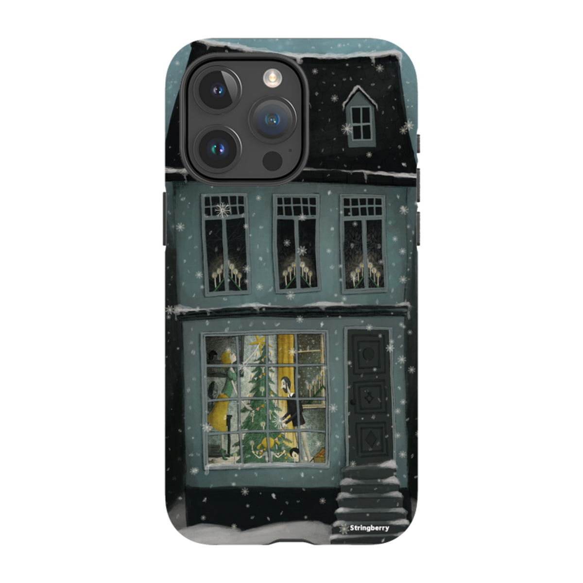 iPhone MagSafe Tough Case - Christmas House By Maja Lindberg