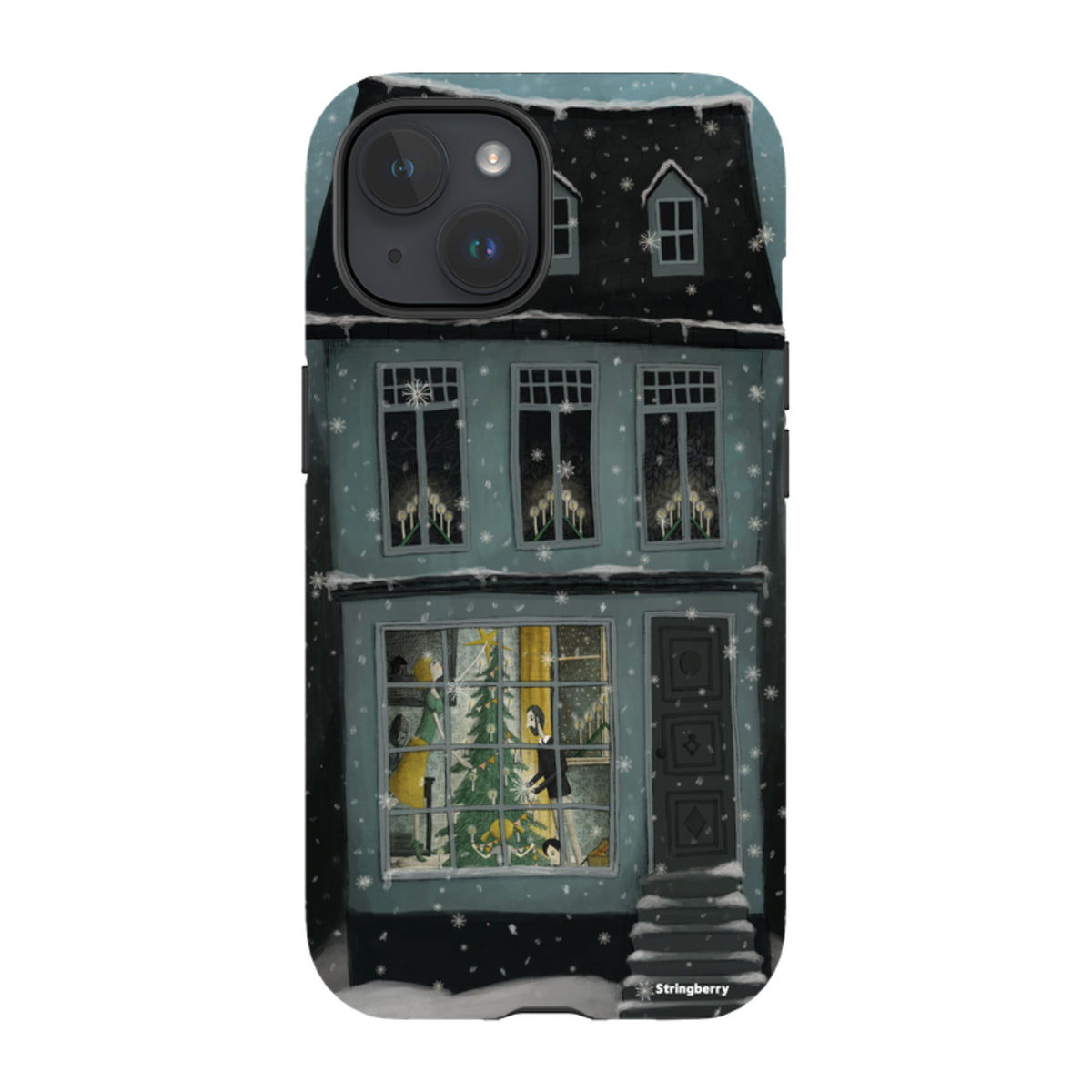 iPhone MagSafe Tough Case - Christmas House By Maja Lindberg