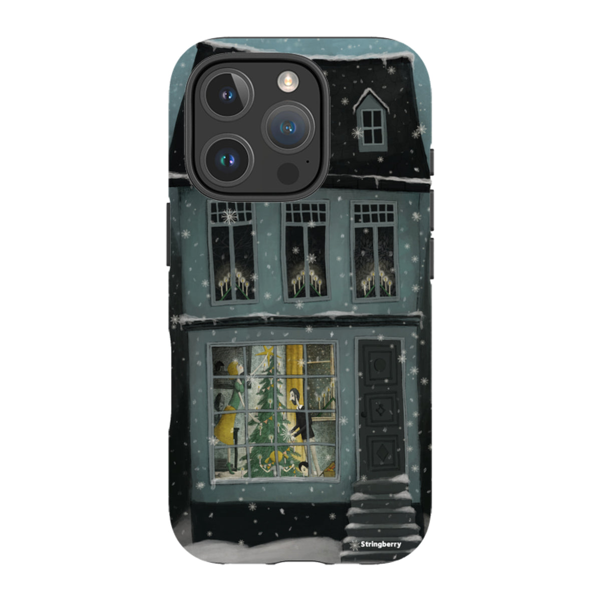 iPhone MagSafe Tough Case - Christmas House By Maja Lindberg