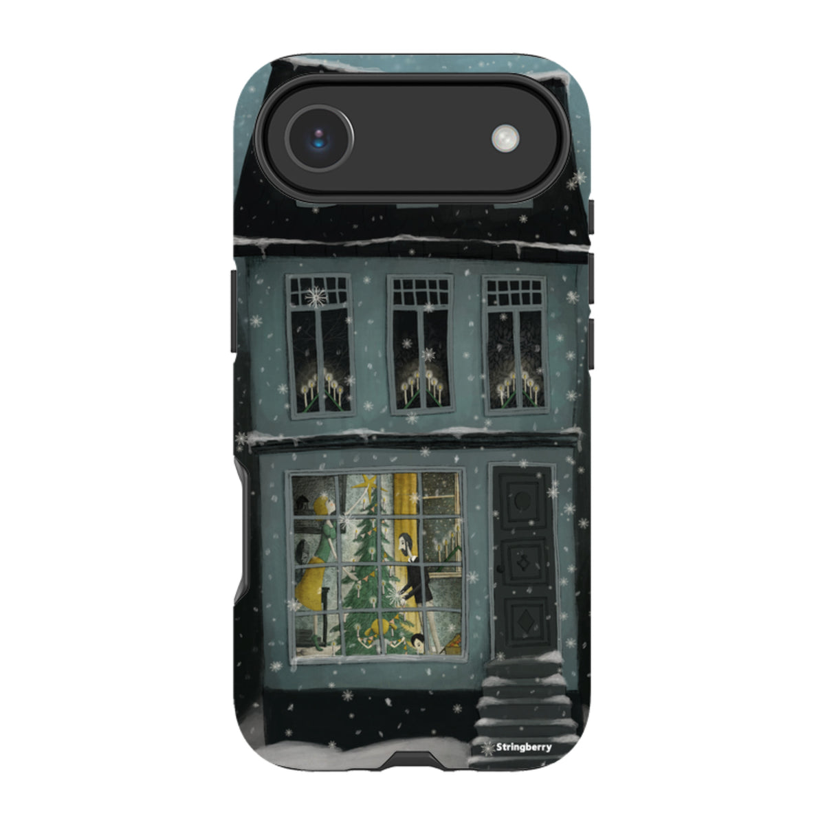 iPhone MagSafe Tough Case - Christmas House By Maja Lindberg