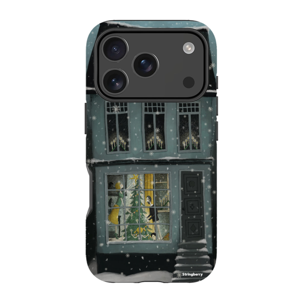 iPhone MagSafe Tough Case - Christmas House By Maja Lindberg