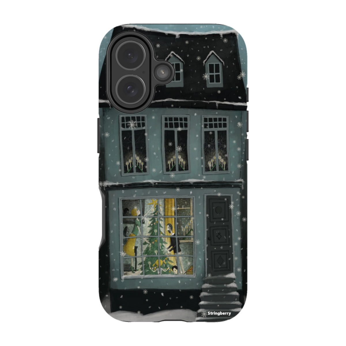 iPhone MagSafe Tough Case - Christmas House By Maja Lindberg