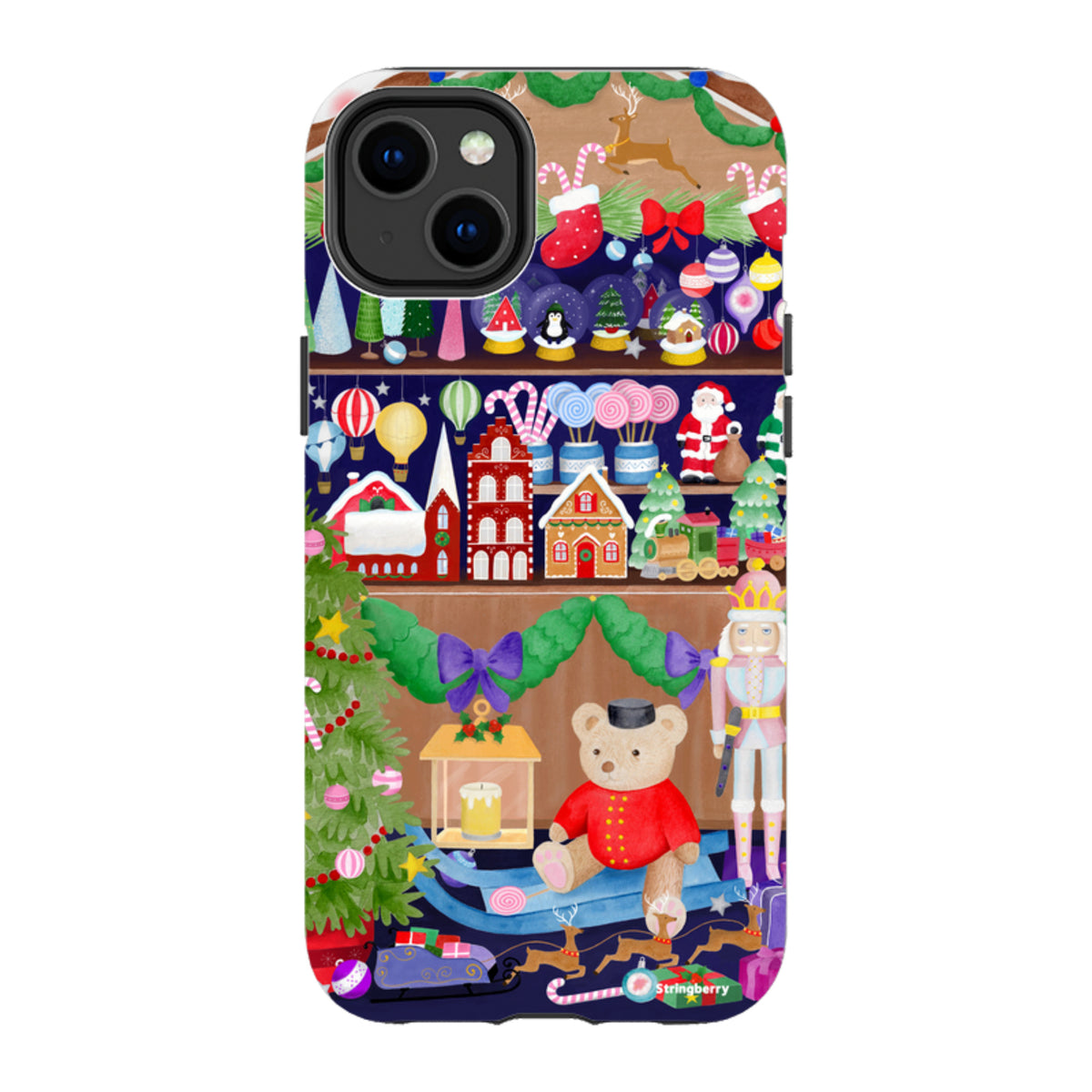 iPhone MagSafe Tough Case - Christmas Shop By Bex Parkin