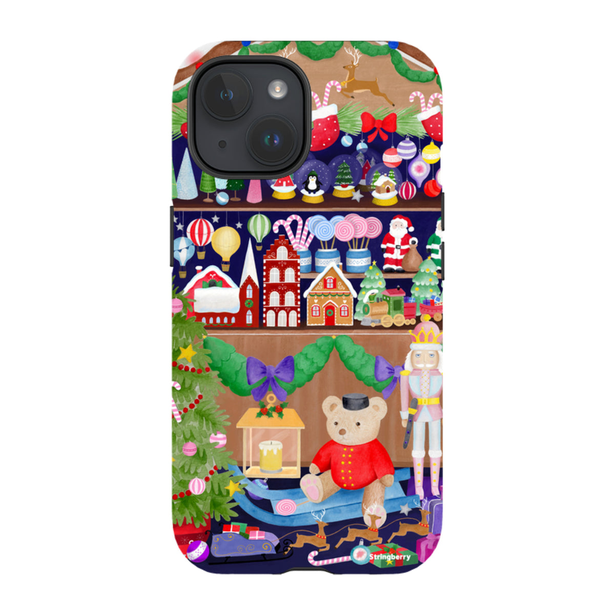 iPhone MagSafe Tough Case - Christmas Shop By Bex Parkin