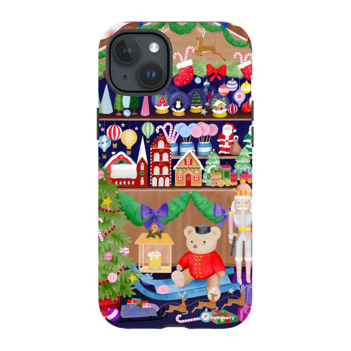 iPhone MagSafe Tough Case - Christmas Shop By Bex Parkin