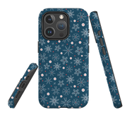 iPhone MagSafe Tough Case - Christmas Snowflakes By Ali Brookes