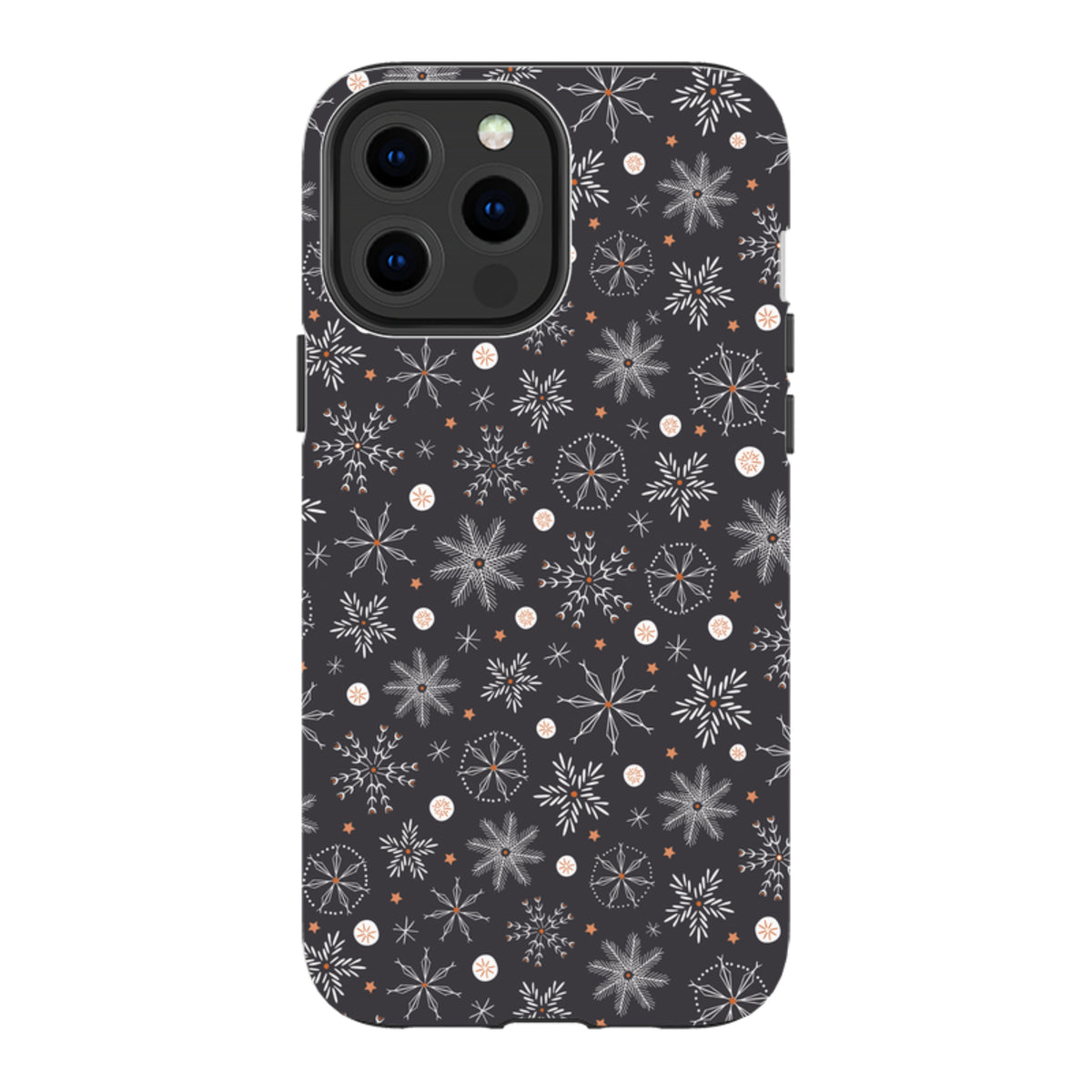 iPhone MagSafe Tough Case - Christmas Snowflakes II By Ali Brookes
