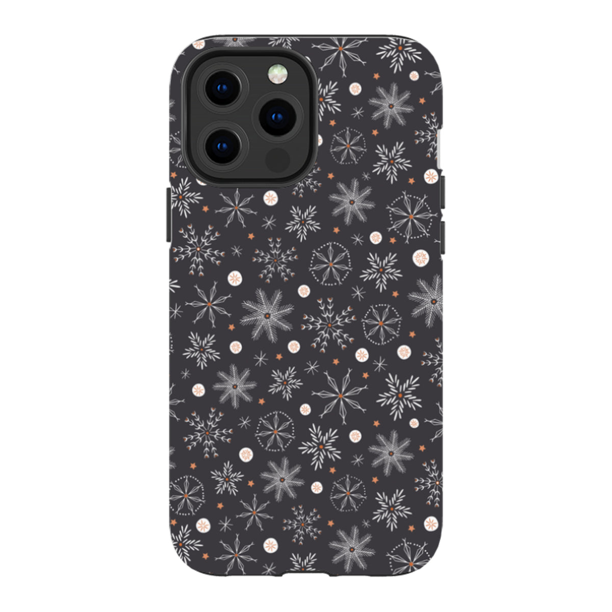 iPhone MagSafe Tough Case - Christmas Snowflakes II By Ali Brookes