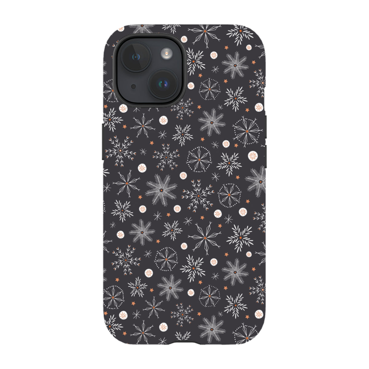 iPhone MagSafe Tough Case - Christmas Snowflakes II By Ali Brookes