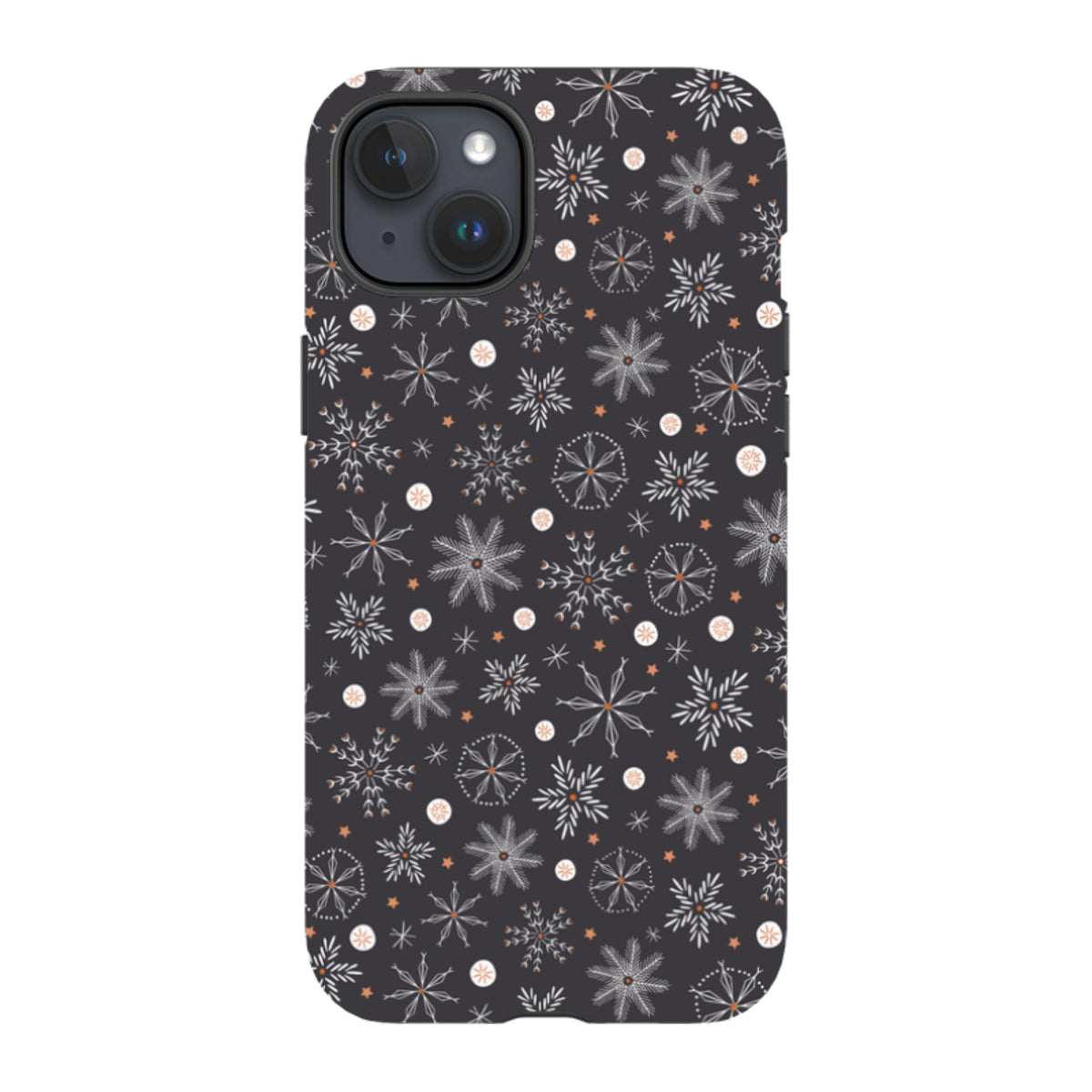 iPhone MagSafe Tough Case - Christmas Snowflakes II By Ali Brookes