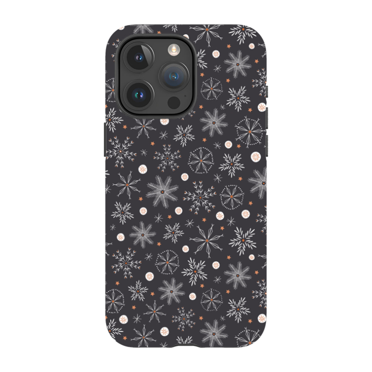 iPhone MagSafe Tough Case - Christmas Snowflakes II By Ali Brookes