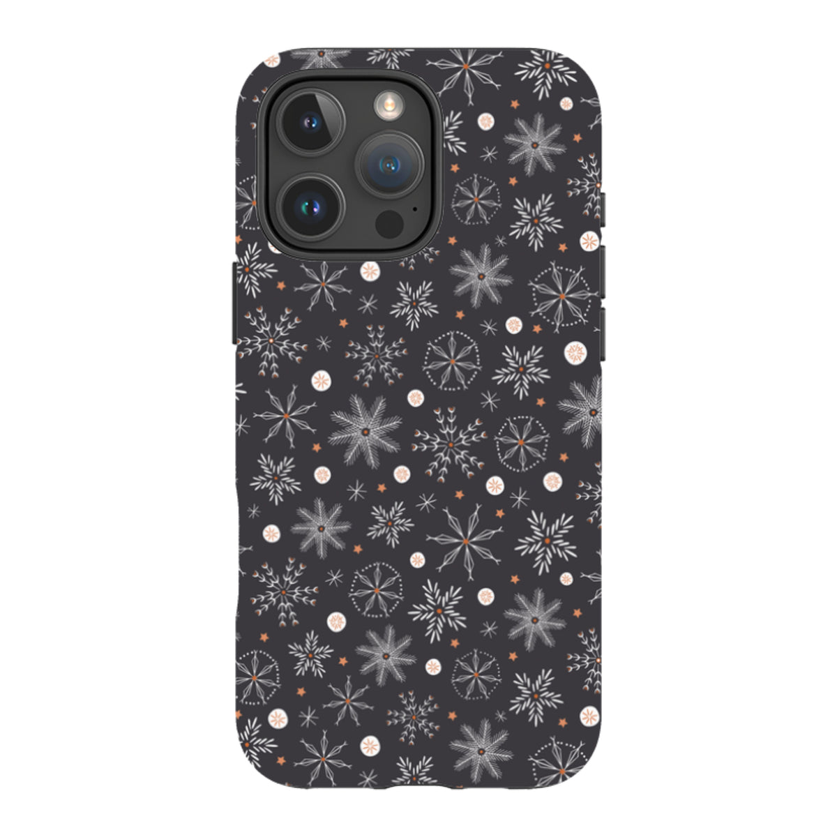 iPhone MagSafe Tough Case - Christmas Snowflakes II By Ali Brookes