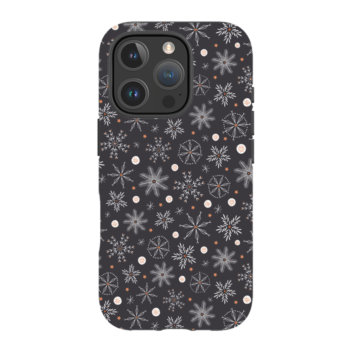 iPhone MagSafe Tough Case - Christmas Snowflakes II By Ali Brookes