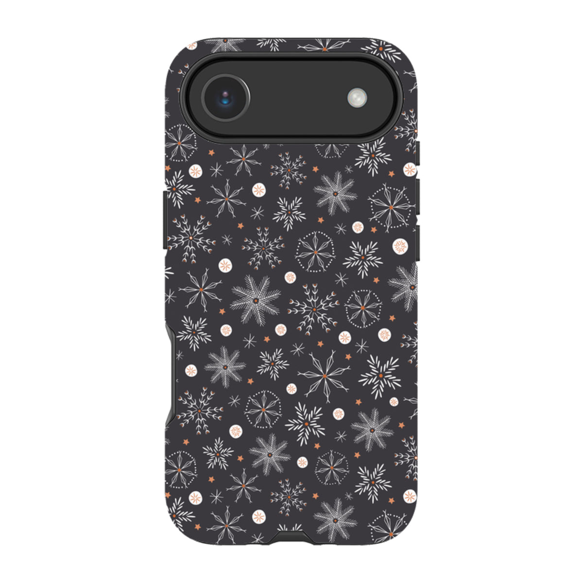 iPhone MagSafe Tough Case - Christmas Snowflakes II By Ali Brookes