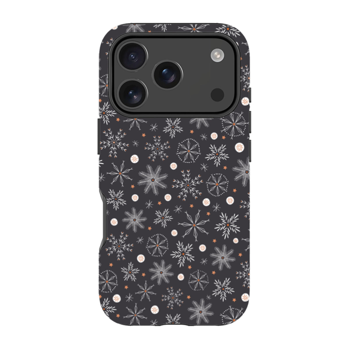 iPhone MagSafe Tough Case - Christmas Snowflakes II By Ali Brookes