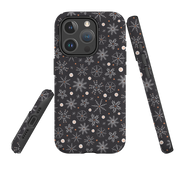 iPhone MagSafe Tough Case - Christmas Snowflakes II By Ali Brookes