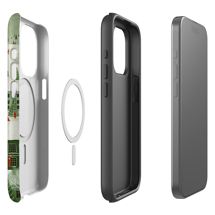 iPhone MagSafe Tough Case -  Christmas Town By Maja Lindberg