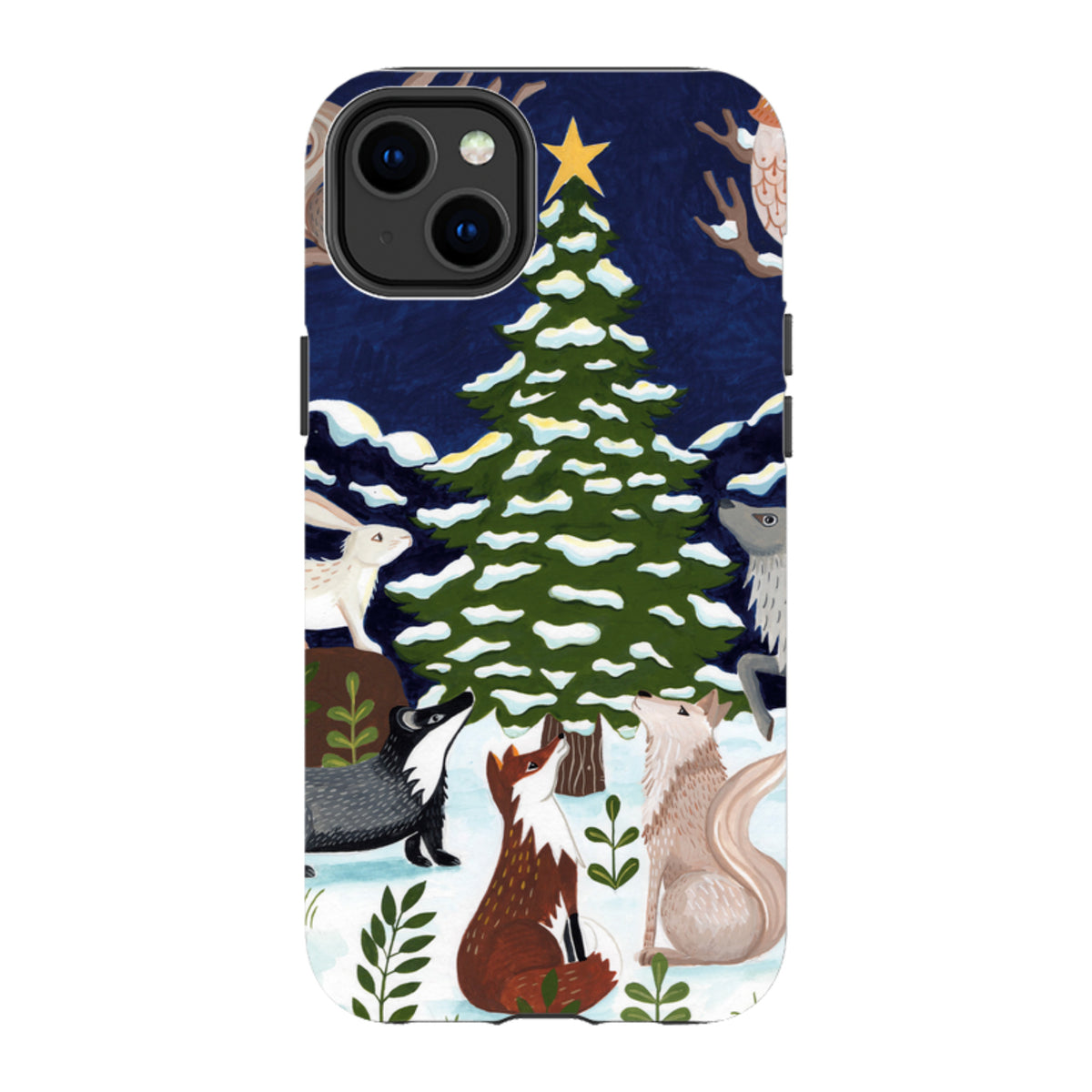 iPhone MagSafe Tough Case - Christmas Tree By Bex Parkin