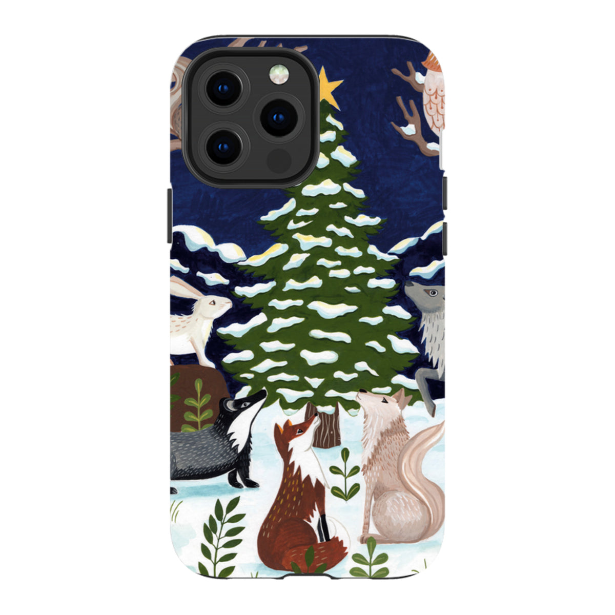 iPhone MagSafe Tough Case - Christmas Tree By Bex Parkin