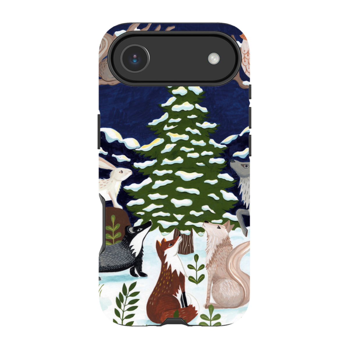 iPhone MagSafe Tough Case - Christmas Tree By Bex Parkin