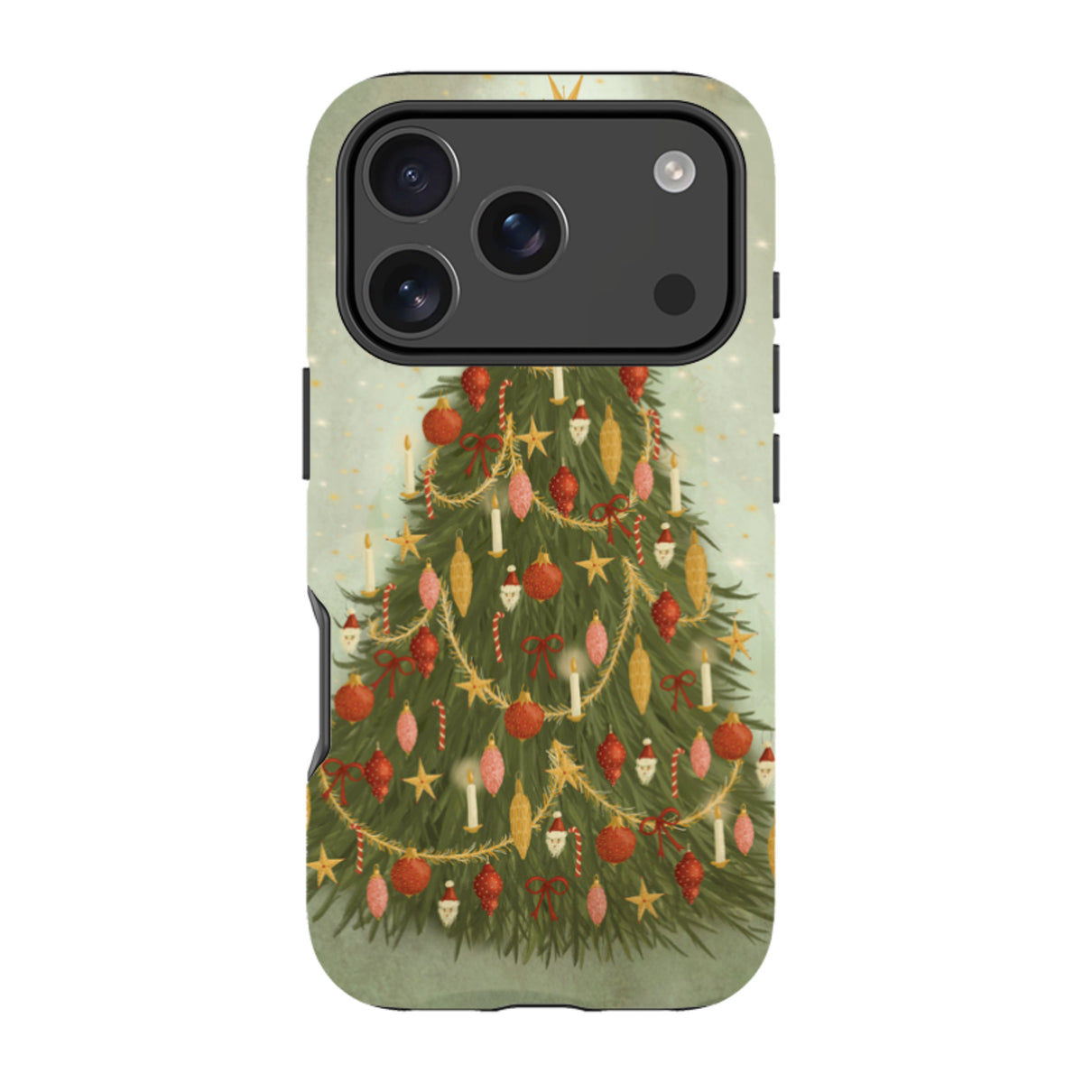 iPhone MagSafe Tough Case - Christmas Tree By Maja Lindberg