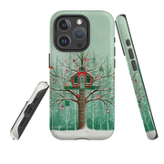 iPhone MagSafe Tough Case - Christmas Tree House By Maja Lindberg