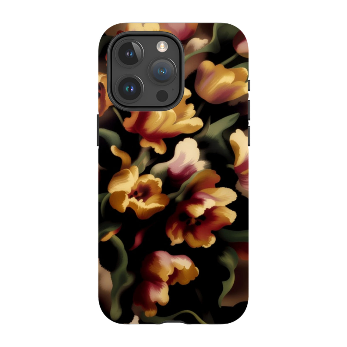 iPhone MagSafe Tough Case - Cloudy Tulips