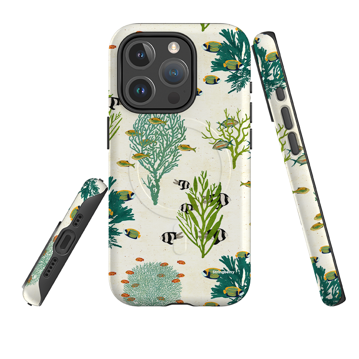 iPhone MagSafe Tough Case - Coral Home By Katherine Quinn