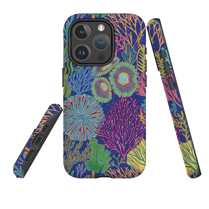 iPhone MagSafe Tough Case - Coral II By Natalie Pedetti Prack