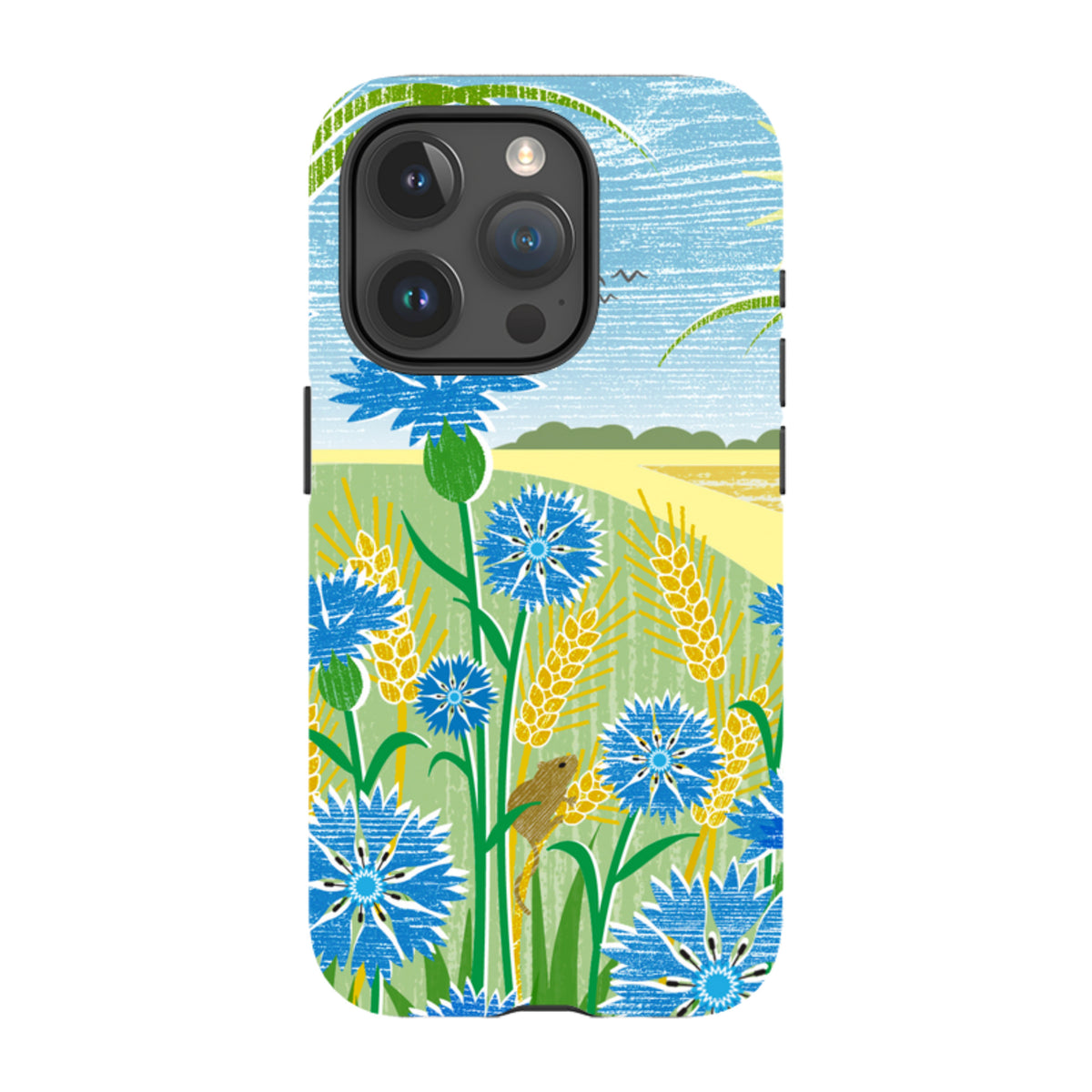 iPhone MagSafe Tough Case – Kornblumen von Liane Payne
