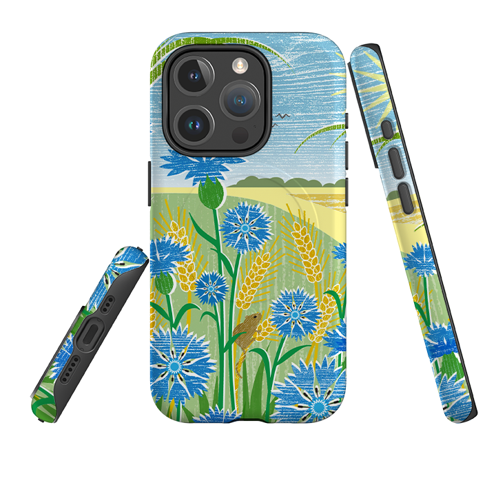 iPhone MagSafe Tough Case - Cornflowers By Liane Payne