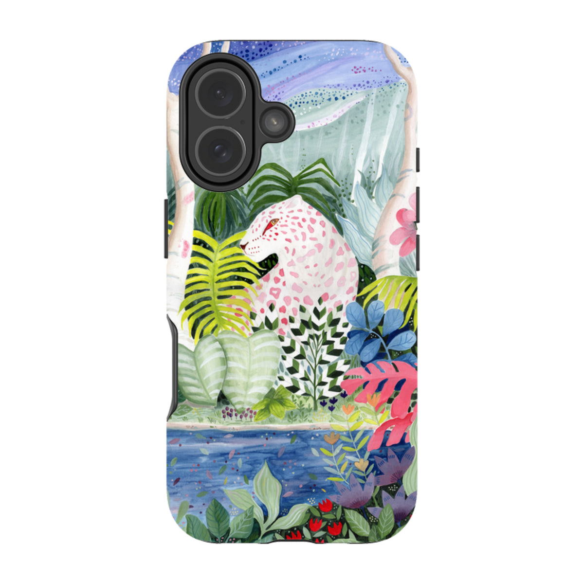 iPhone MagSafe Tough Case - Cosmic Leopard By Bex Parkin