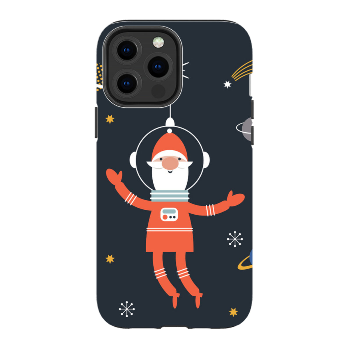 iPhone MagSafe Tough Case -  Cosmic Santa