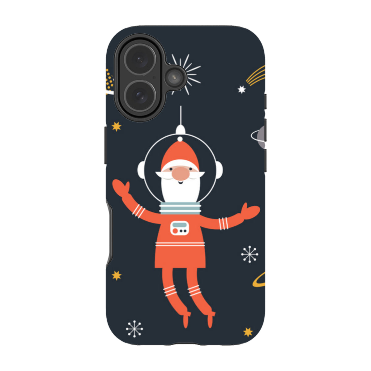 iPhone MagSafe Tough Case -  Cosmic Santa