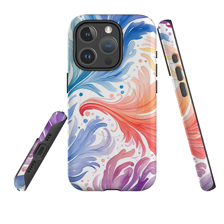 iPhone MagSafe Tough Case - Cosmic Waves