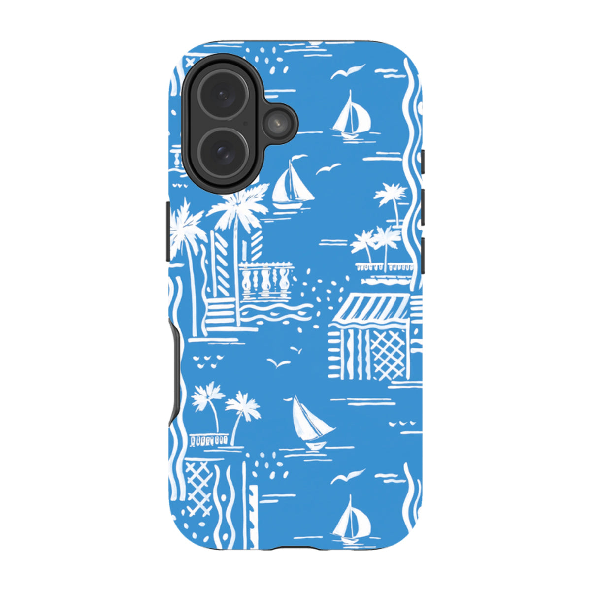 iPhone MagSafe Tough Case – Cote D'Azur Boote von Sarah Campbell