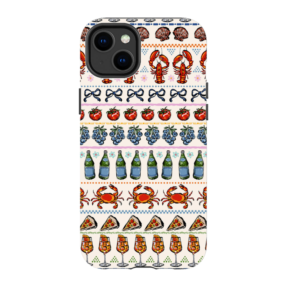 iPhone MagSafe Tough Case - Crab Pattern