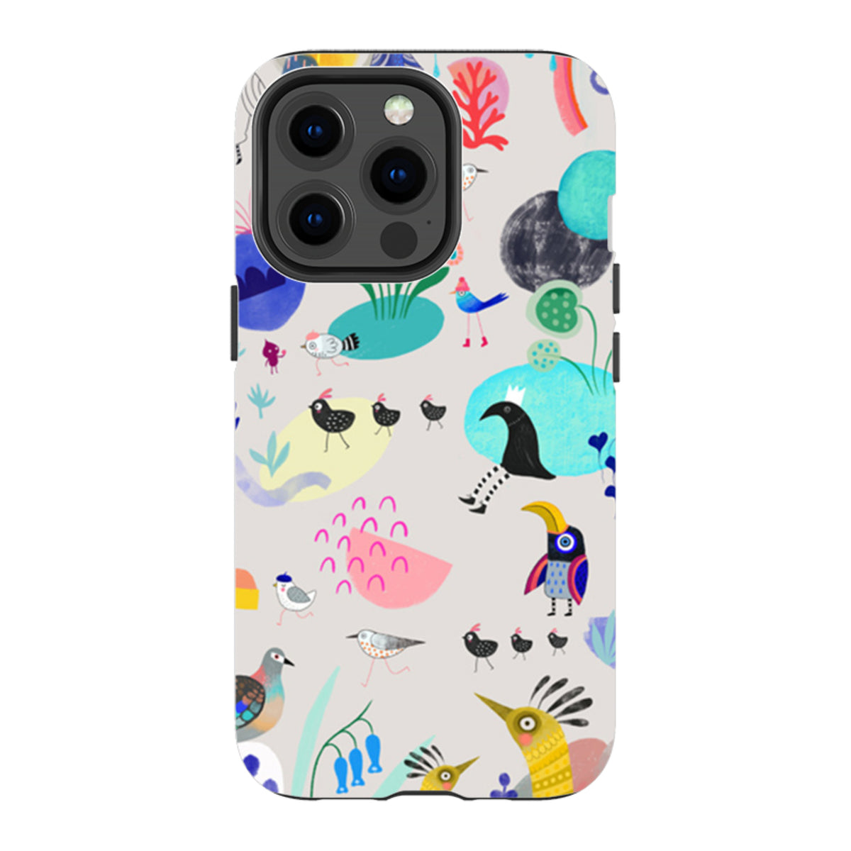 iPhone MagSafe Tough Case -  Crazy Bird By Mia Underwood