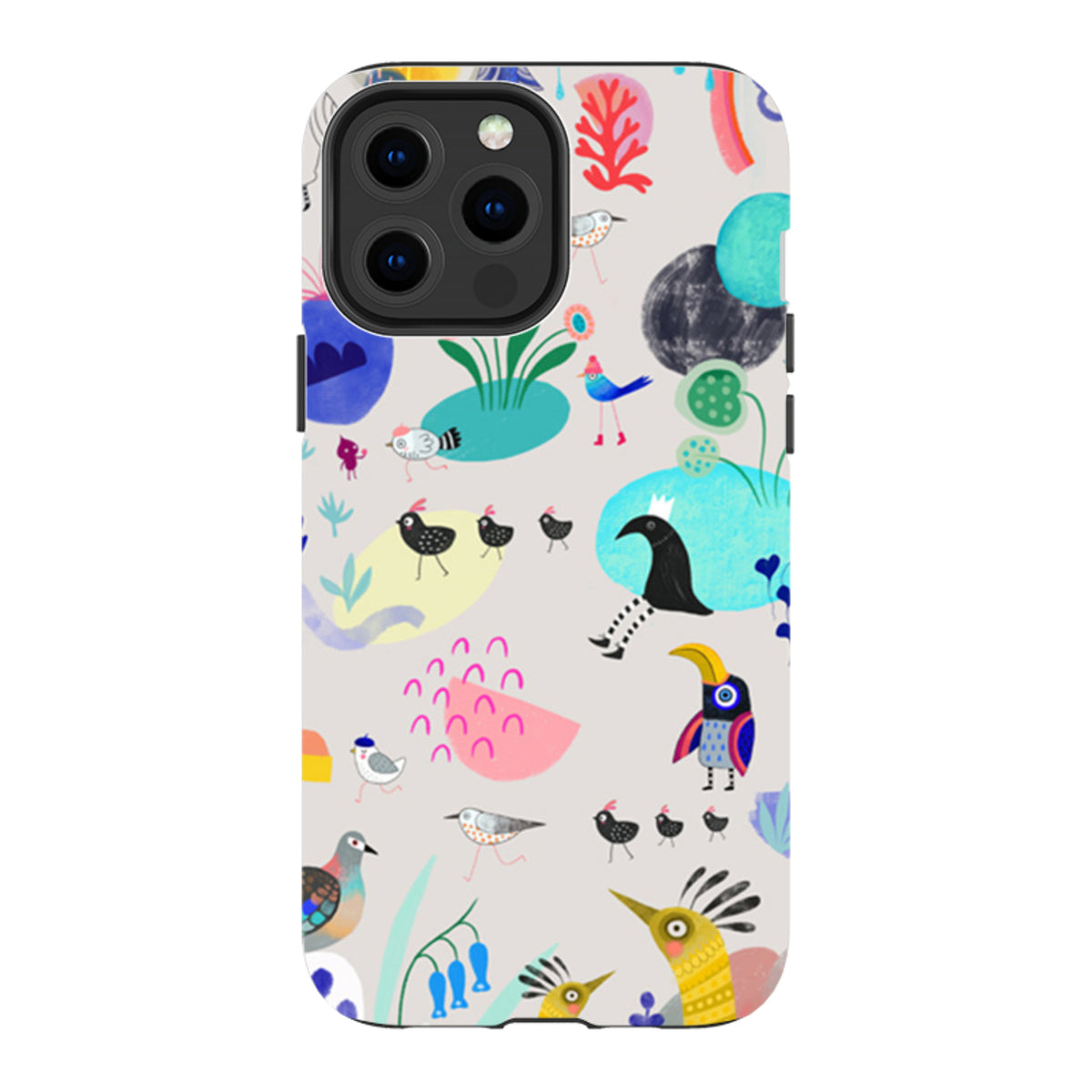 iPhone MagSafe Tough Case -  Crazy Bird By Mia Underwood
