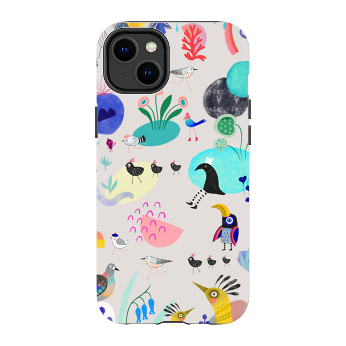 iPhone MagSafe Tough Case -  Crazy Bird By Mia Underwood