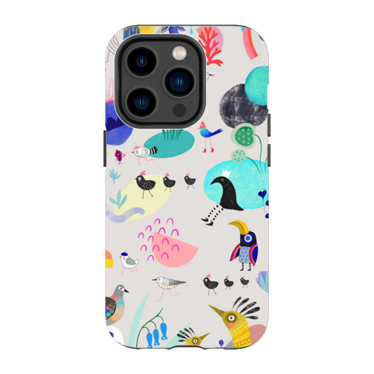 iPhone MagSafe Tough Case -  Crazy Bird By Mia Underwood