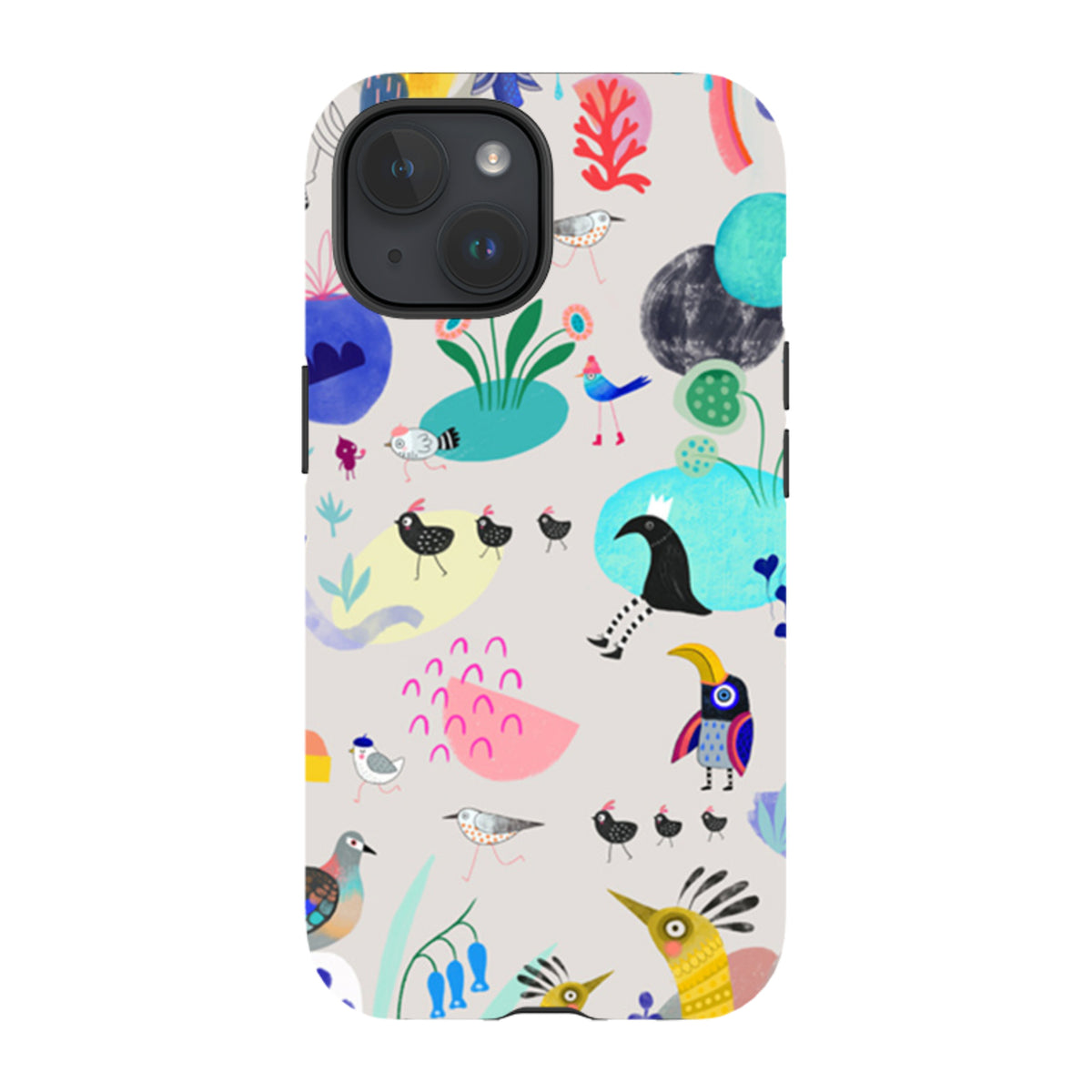 iPhone MagSafe Tough Case -  Crazy Bird By Mia Underwood