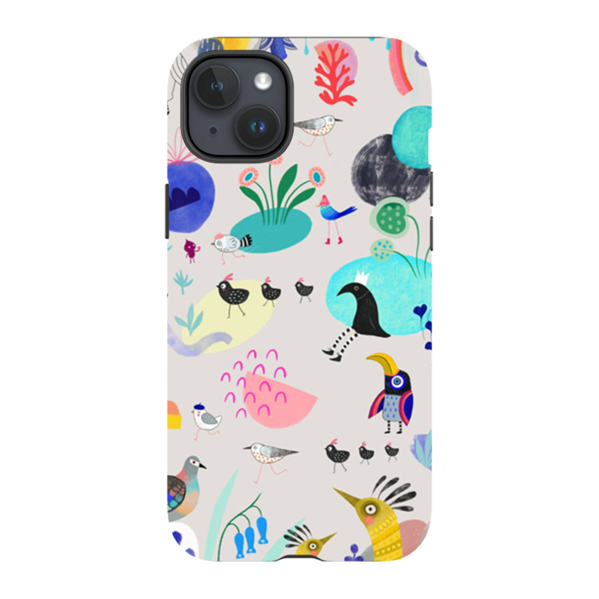 iPhone MagSafe Tough Case -  Crazy Bird By Mia Underwood