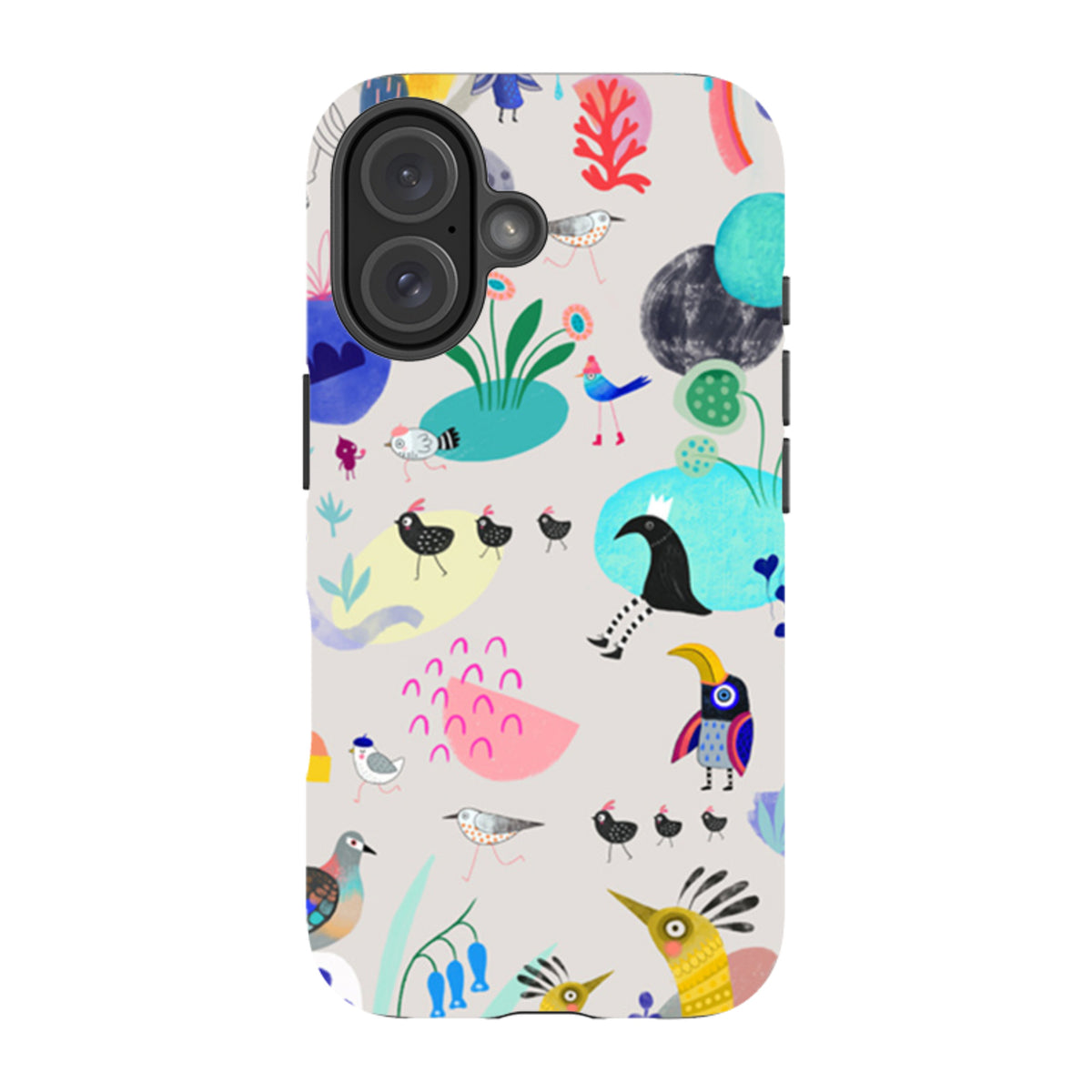 iPhone MagSafe Tough Case -  Crazy Bird By Mia Underwood