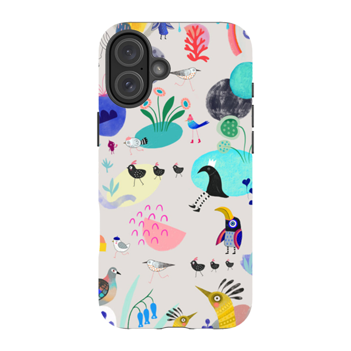 iPhone MagSafe Tough Case -  Crazy Bird By Mia Underwood