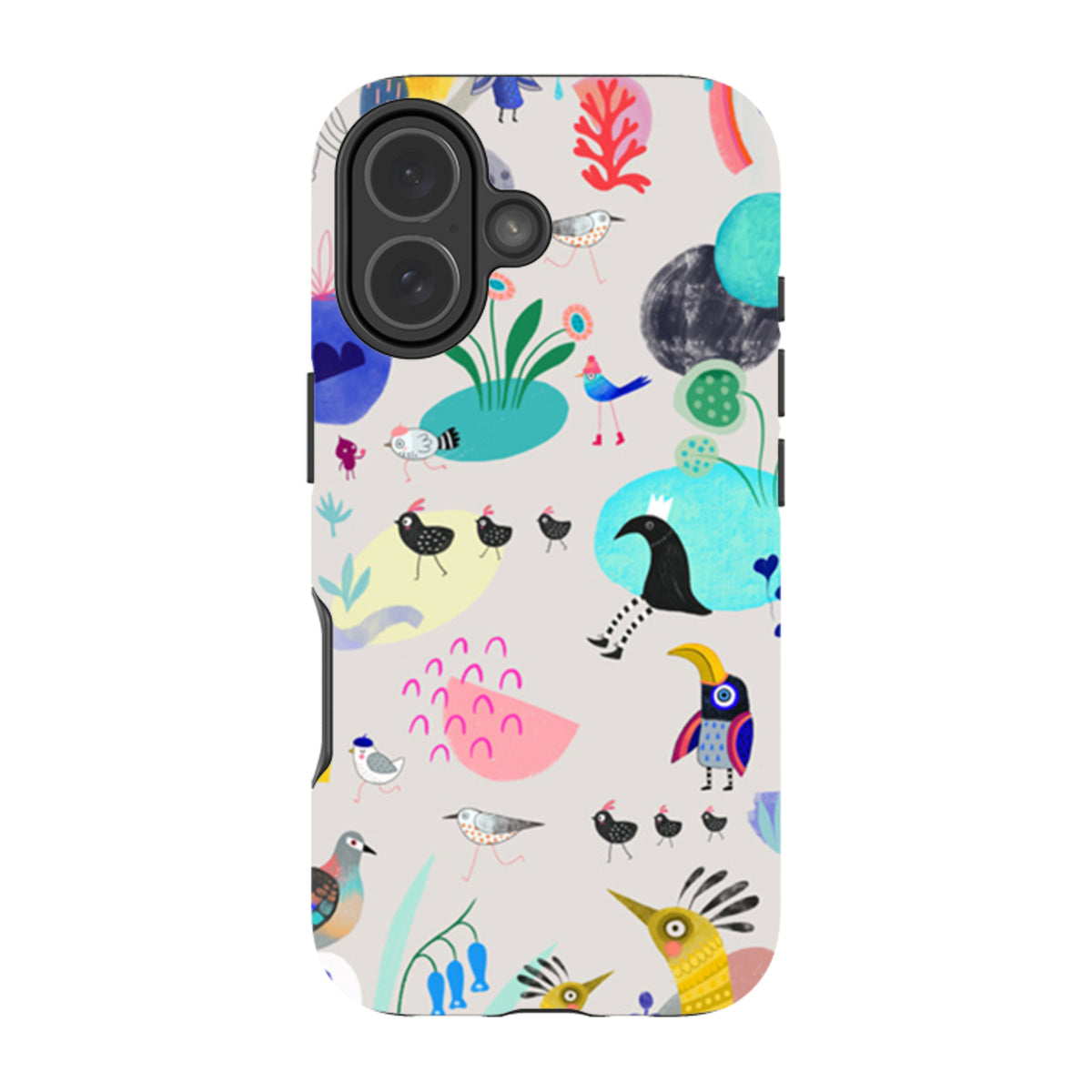 iPhone MagSafe Tough Case -  Crazy Bird By Mia Underwood